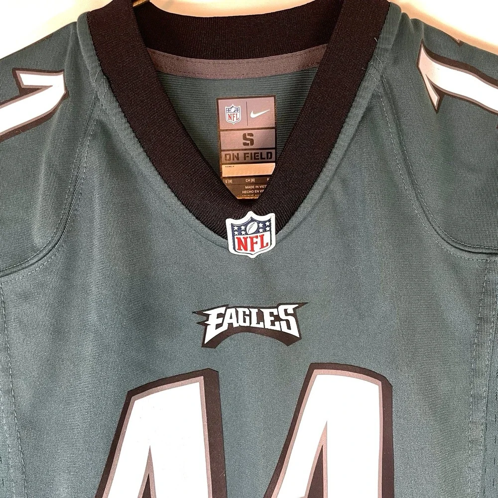 Philadelphia Eagles Nike on Field Jersey Carson‎ Wentz #11 Youth Small (8) Green